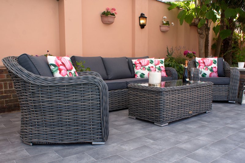 Artificial rattan furniture