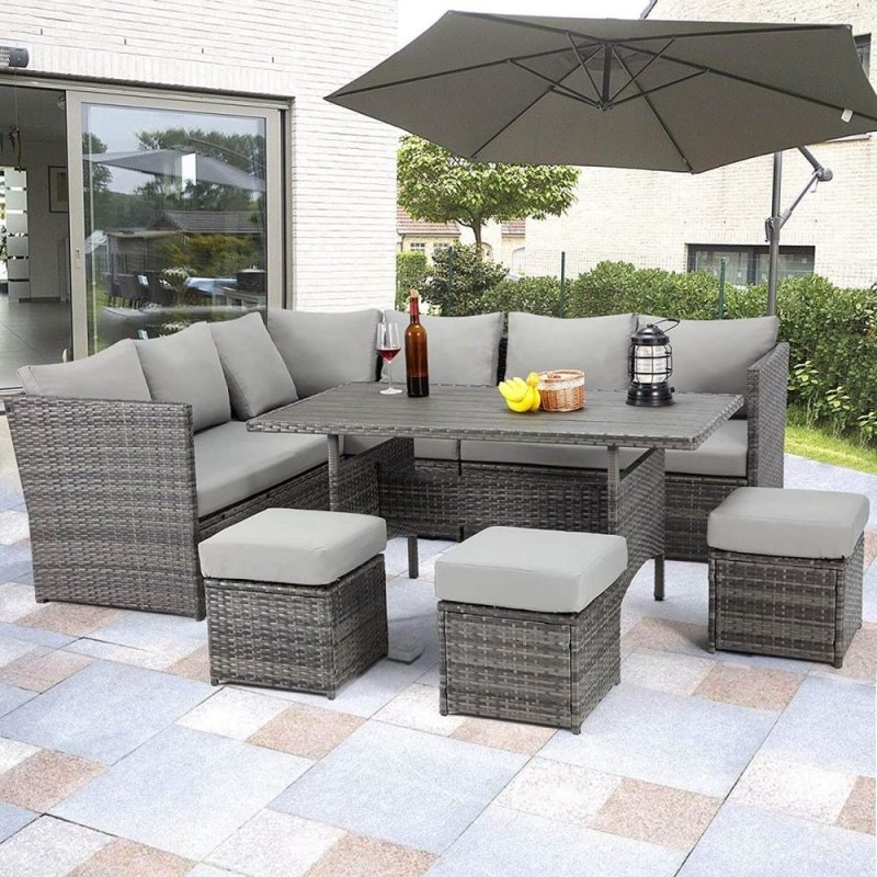 Artificial rattan furniture