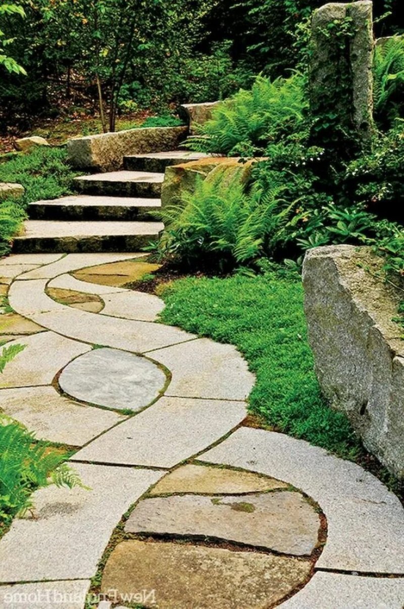 Paths landscape design