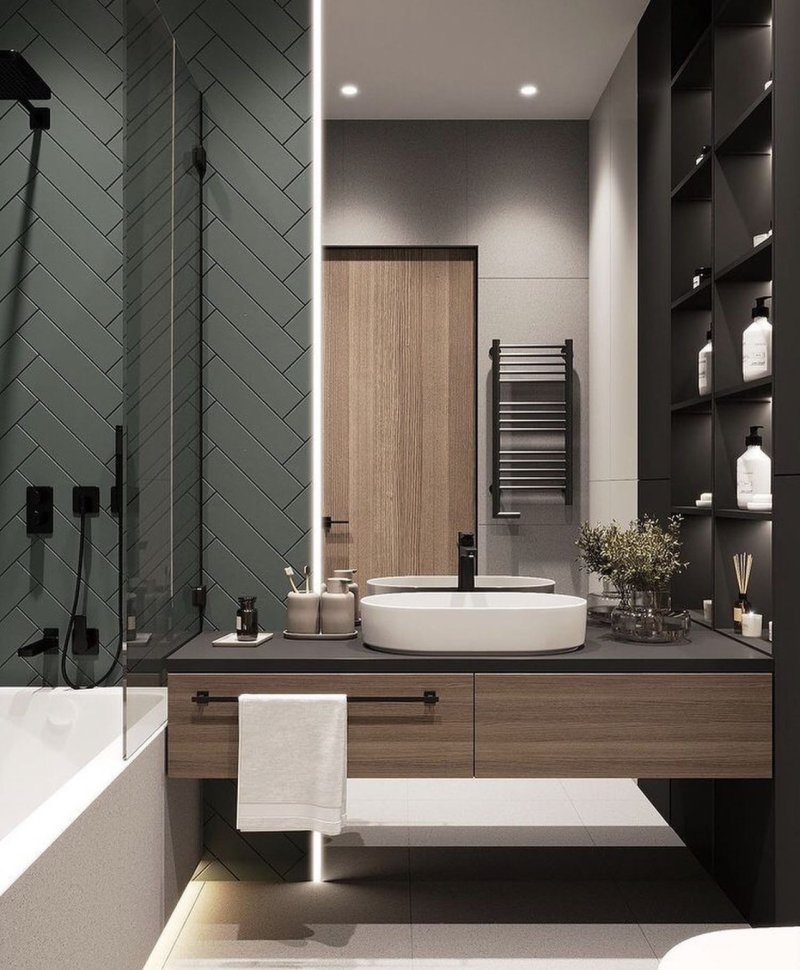 Stylish bathrooms