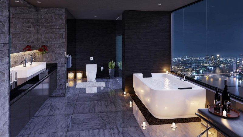 Stylish bathrooms