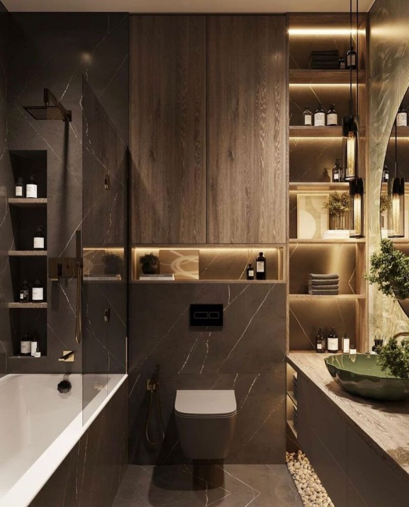 Modern bathroom design