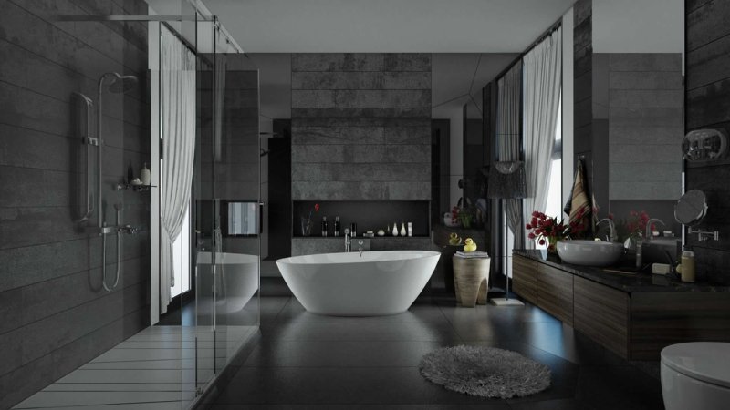 Bathroom in modern style