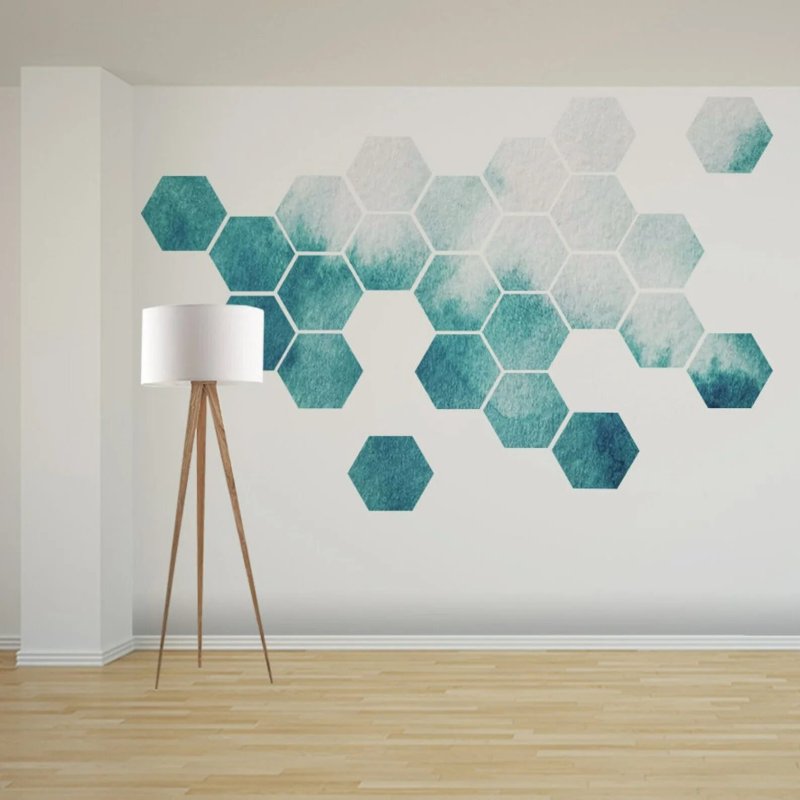 Geometric wall decor