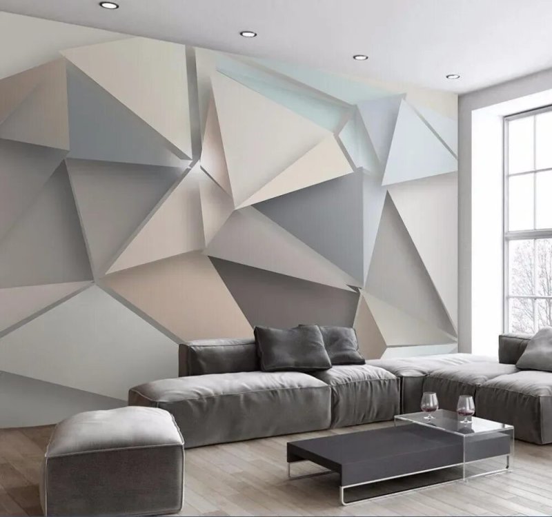 Geometric wall decor