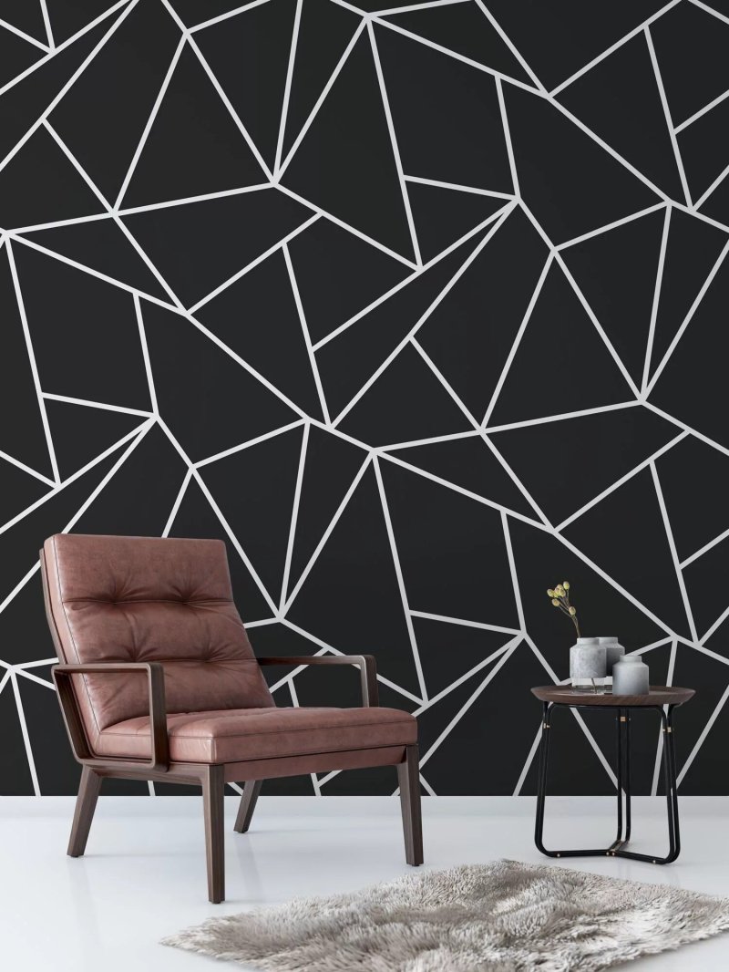 Geometric patterns on the walls