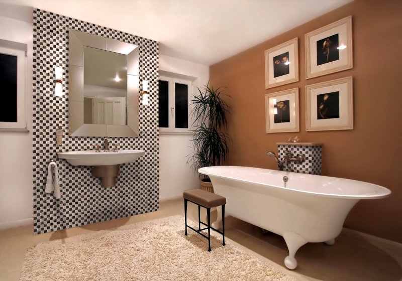 Bathroom mosaic