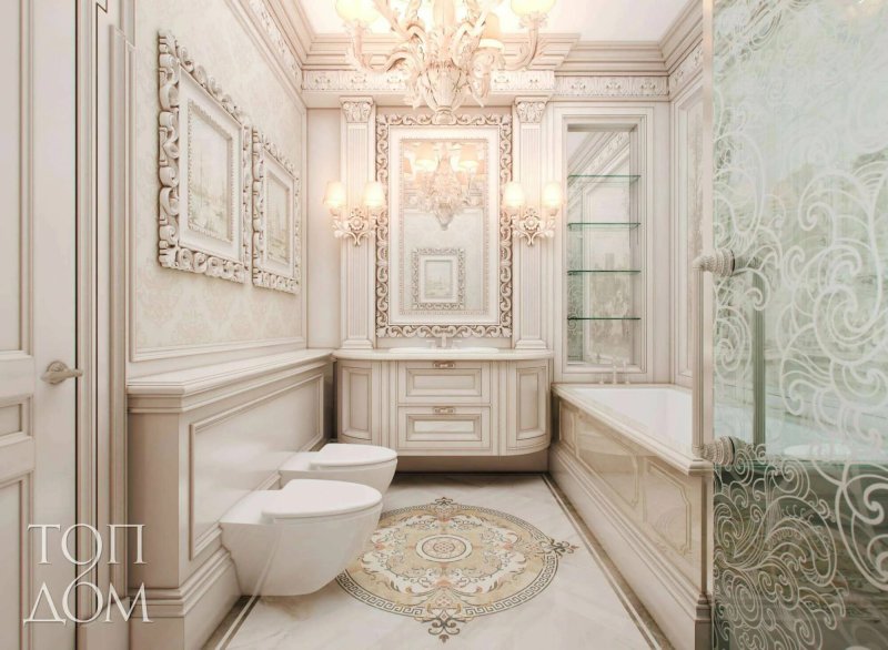 Classic style bathroom design