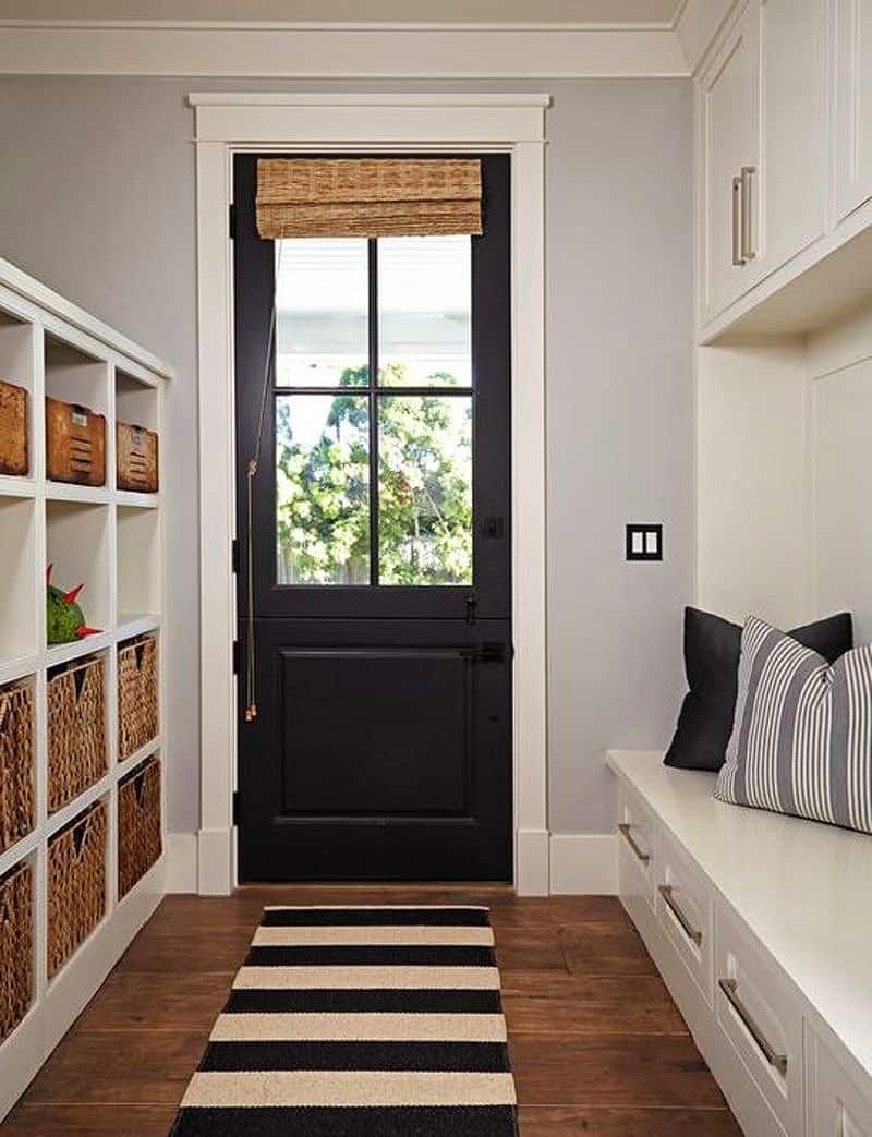 Hallway with a window in a private house