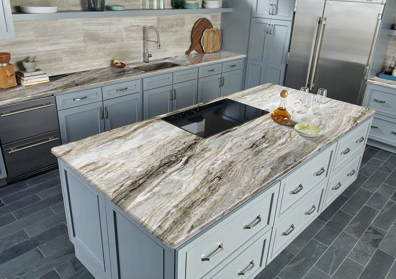 A countertop for the kitchen