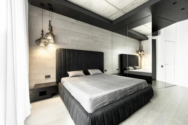 Bedrooms in modern style