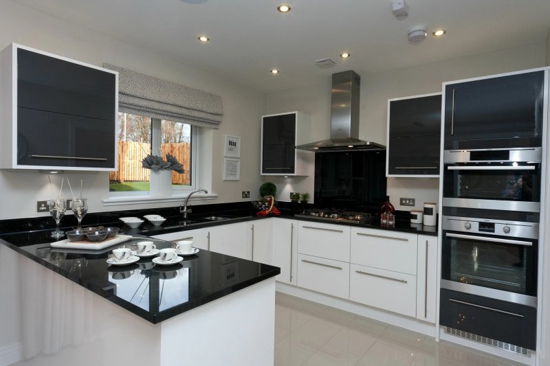 Kitchen Modern white gloss