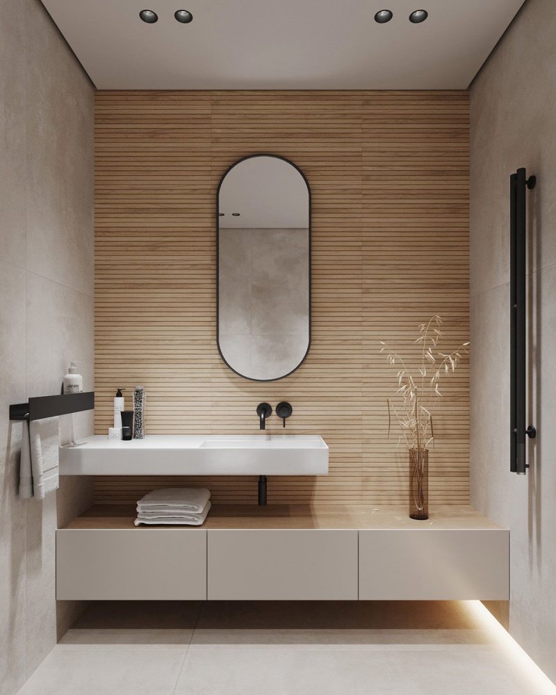 Modern bathroom design