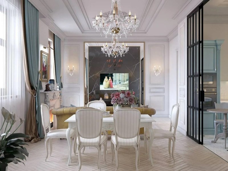 Neoclassic style interior