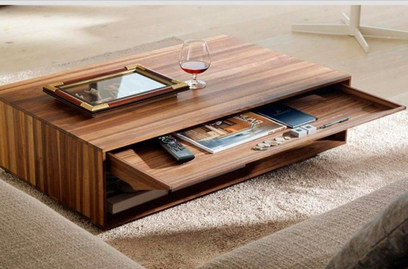 Living room magazine tables in a modern style