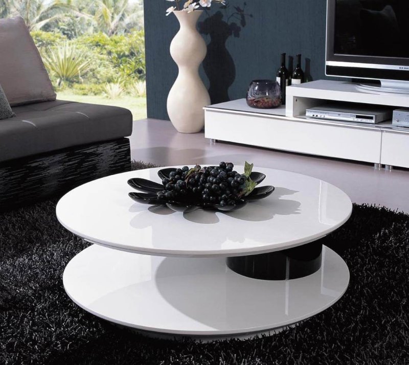 Coffee table in modern style