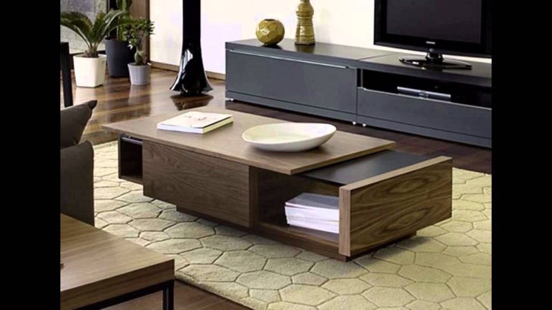 Living room magazine tables in a modern style