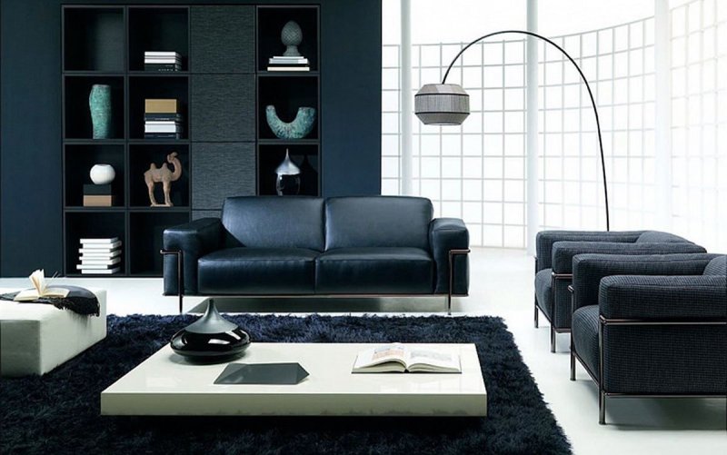 Designer sofas for the living room in a modern style