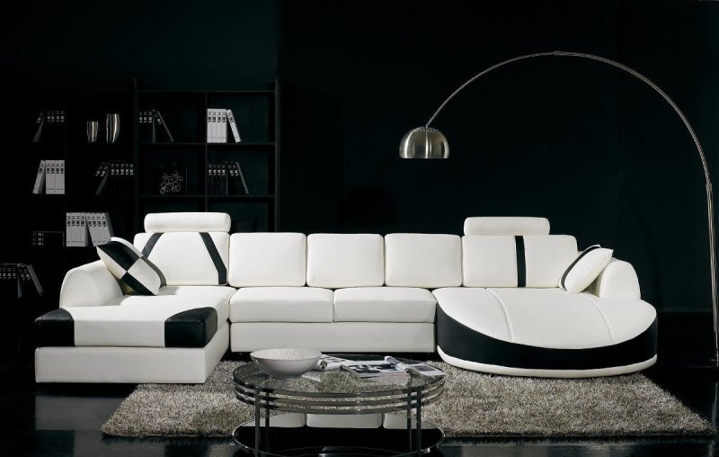 Living room sofa in modern style