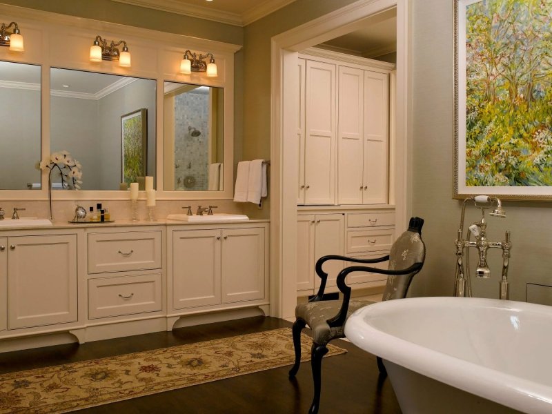 Classic -style bath design