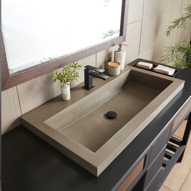 Concrete sink