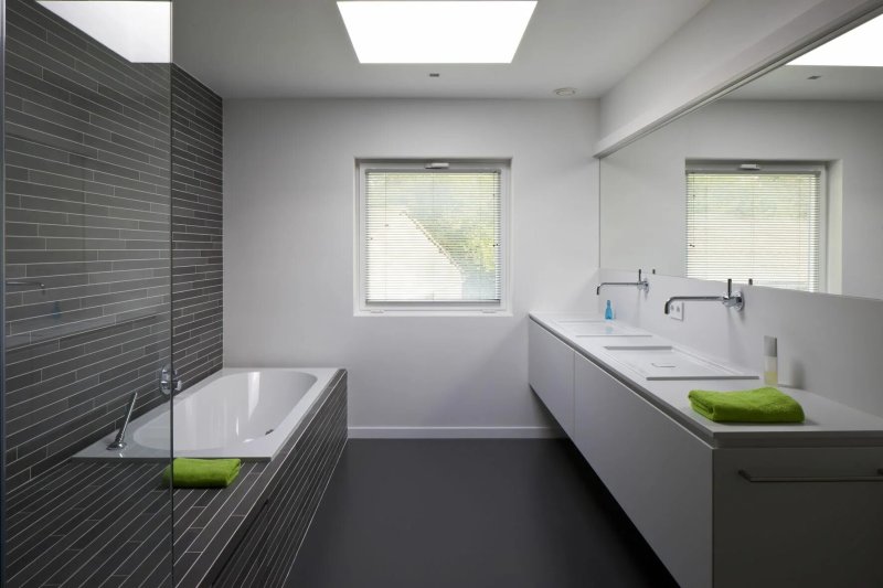 Bathroom in the style of minimalism