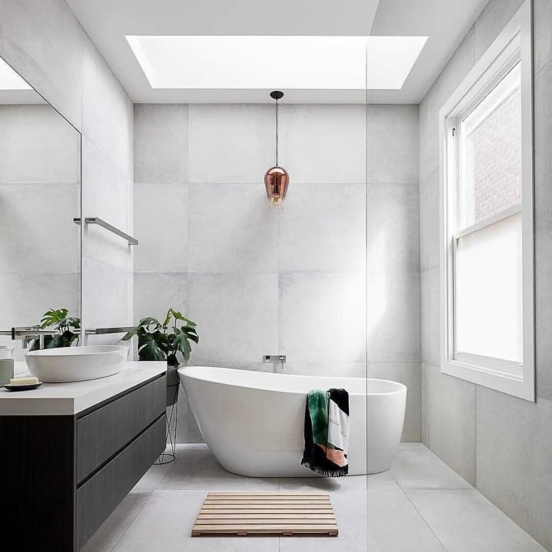 Modern bathroom design