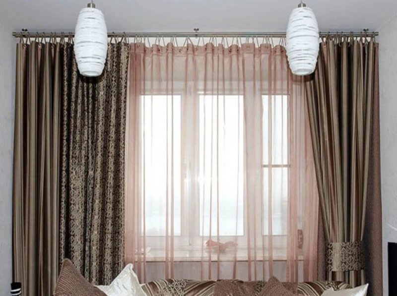 Beautiful modern curtains