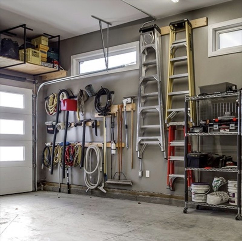 Storage systems in the garage