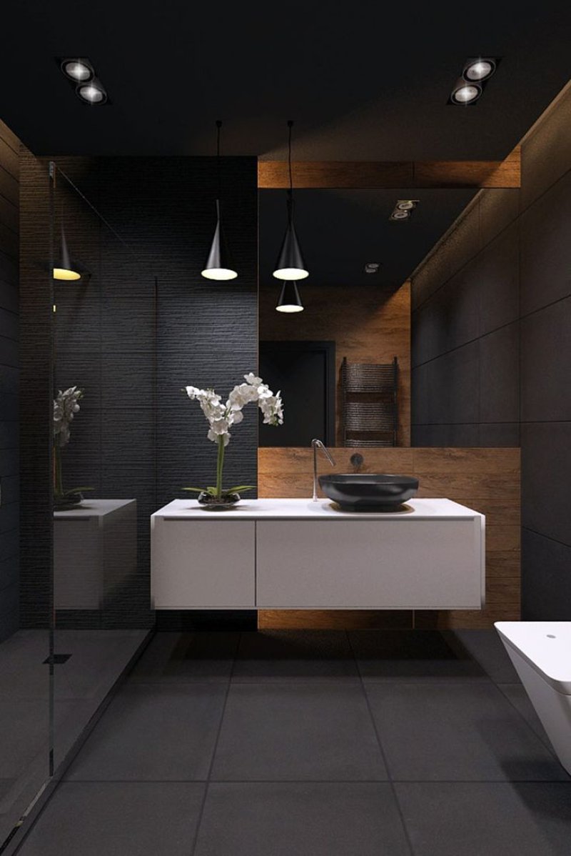 Modern bathroom design