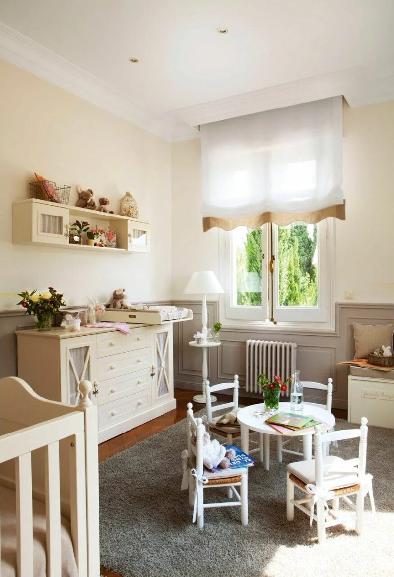 Children s room in the style of Provence