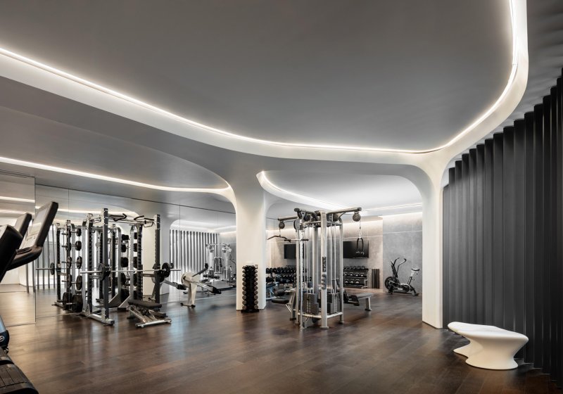 The design of the gym