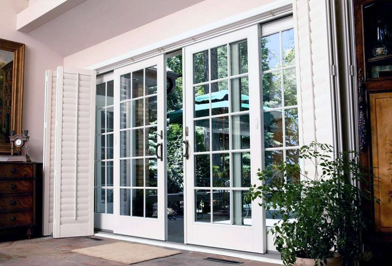 French doors of Rehau