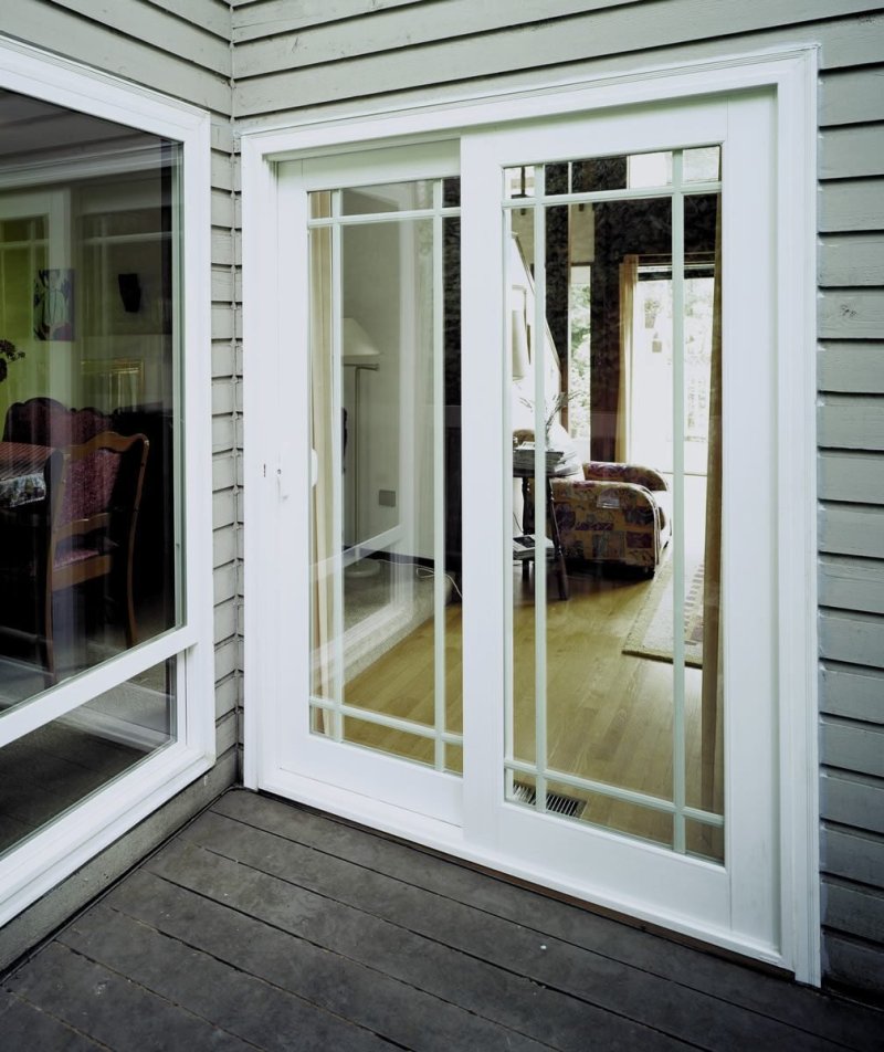 Rehau French doors pile