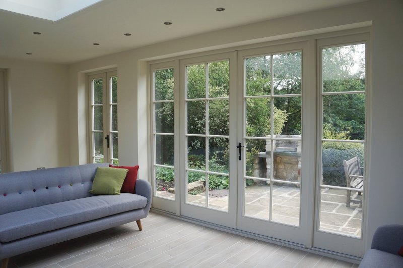 French doors of Rehau