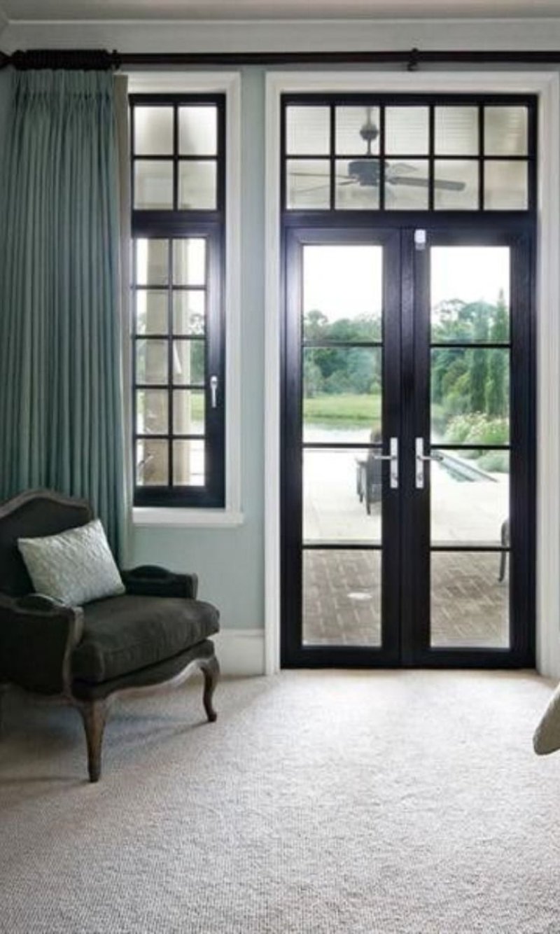 French doors of Rehau