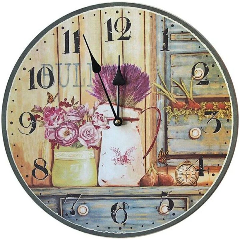 Watch in the style of Provence wall