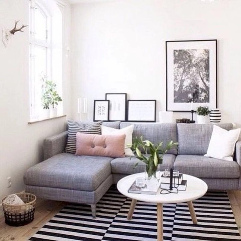 Scandinavian style living room