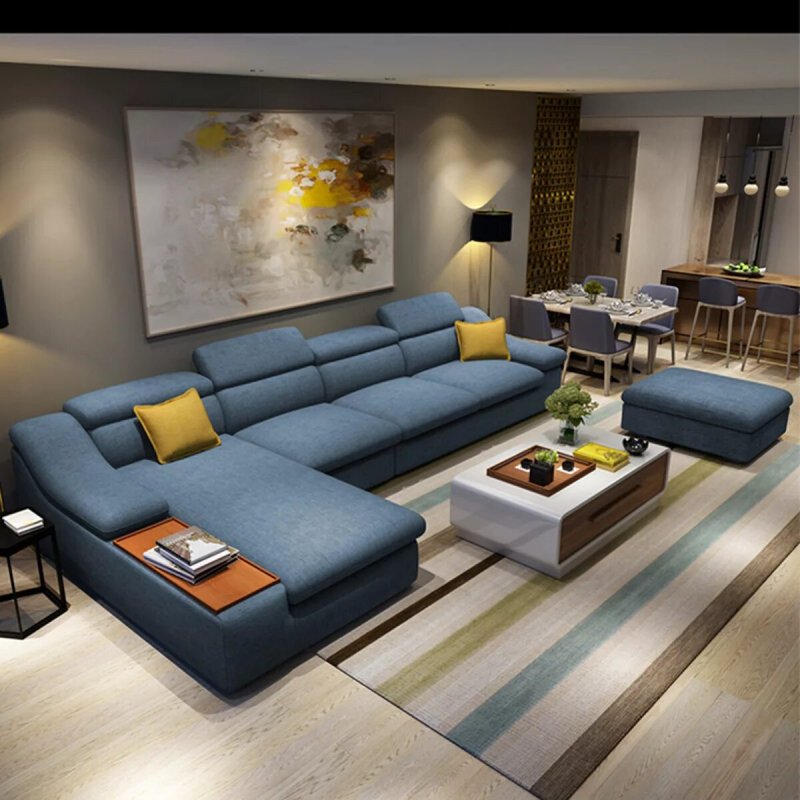 Living room sofa in modern style