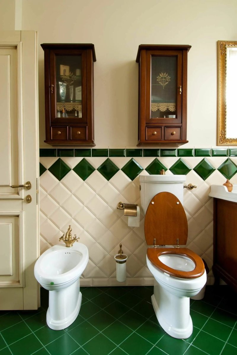 Interior toilet