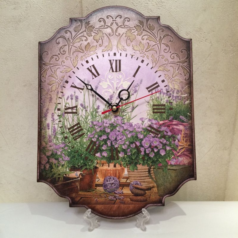 Watch wall -mounted Provence style