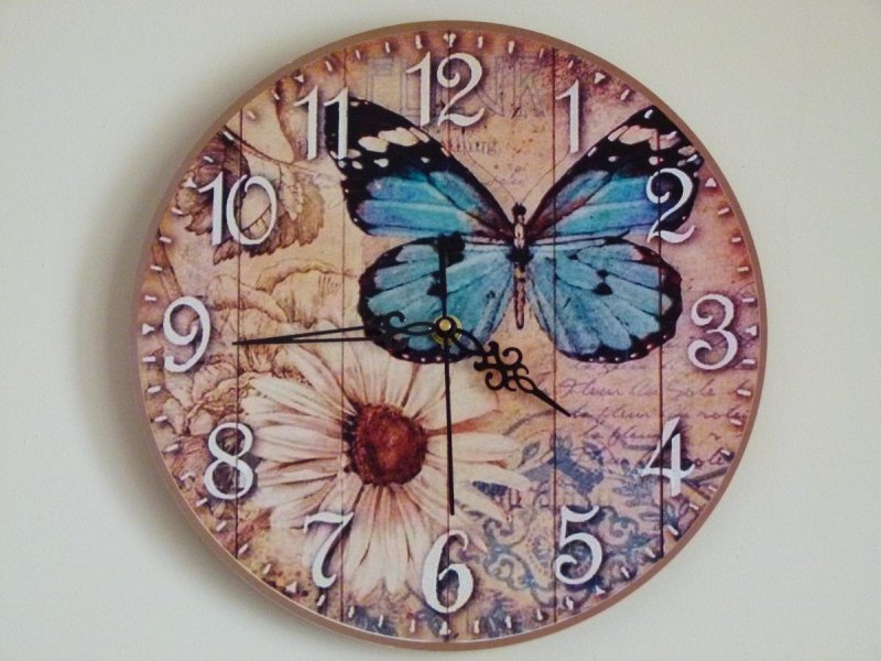 Oval dial for decoupage