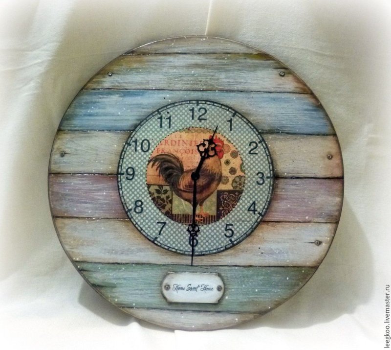 Decoupage of watches