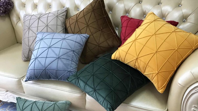 Unusual sofa pillows