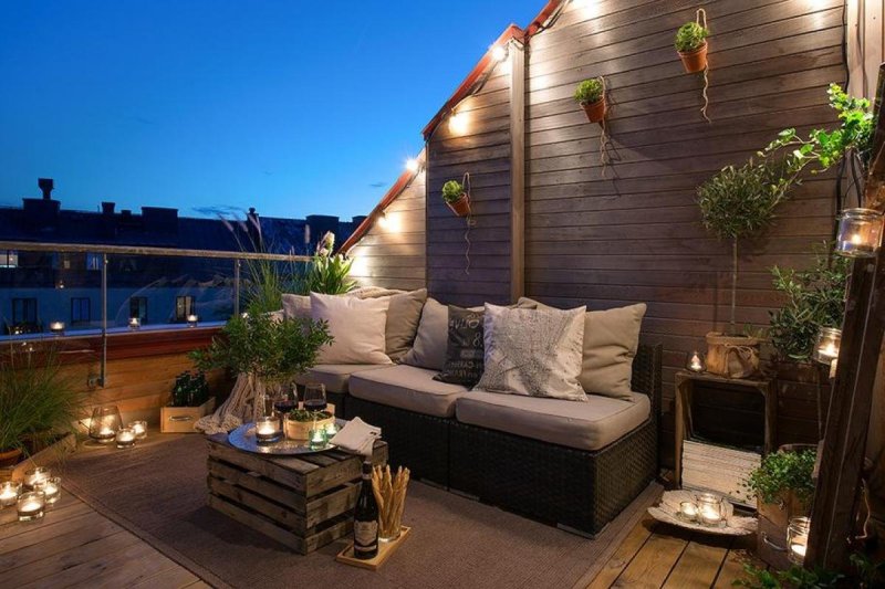 Cozy terrace