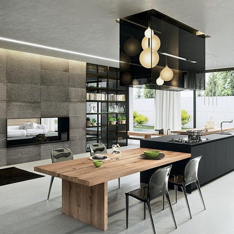 Stylish kitchen interior