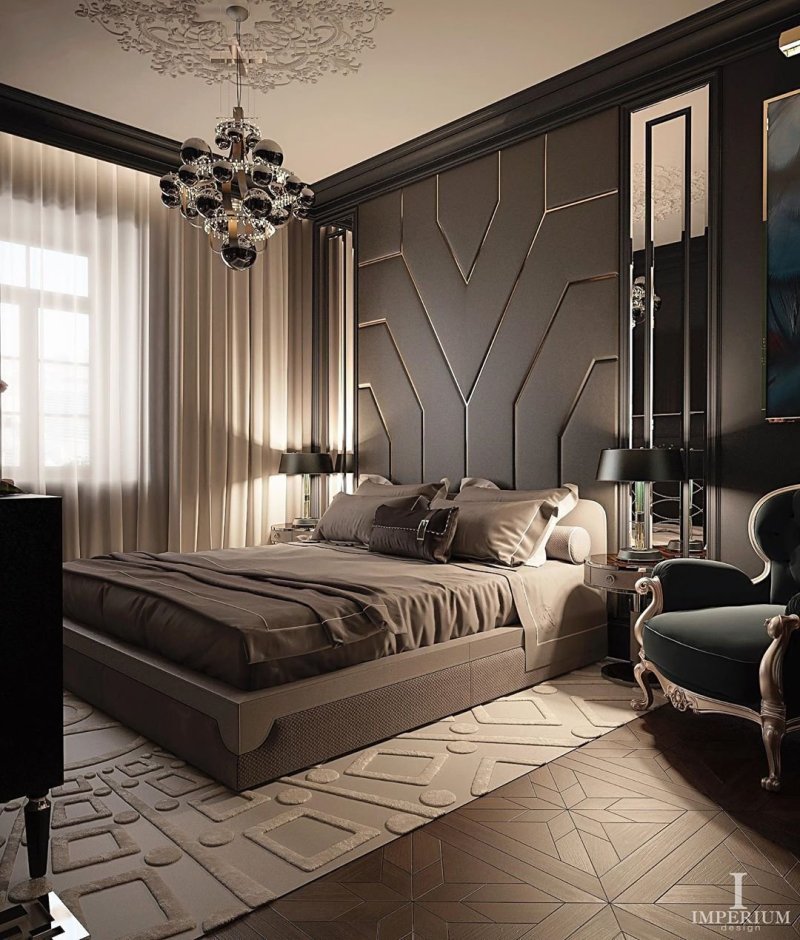 Neoclassic bedroom art deco