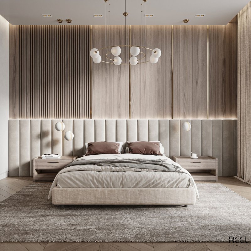 Bedrooms in a modern design design