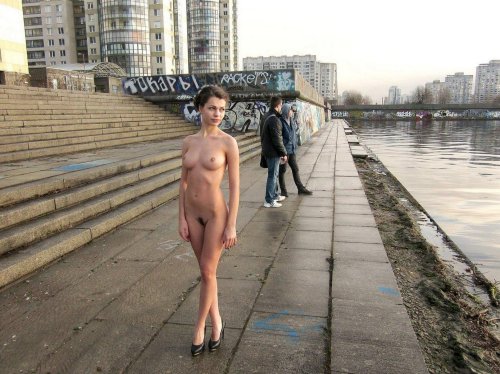 Naked on the promenade Private
