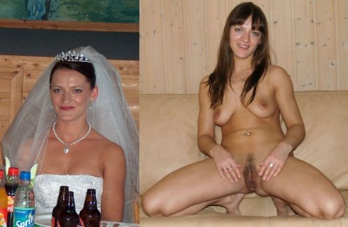 Bride in wedding dresses Private